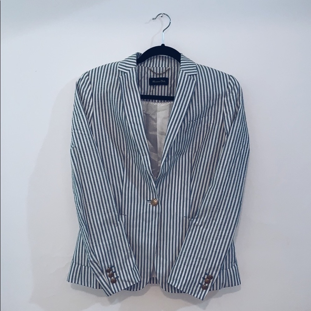 Sophisticated striped blazer